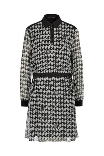MARC CAIN Casual-Kleid black and white