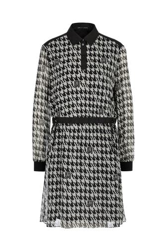 MARC CAIN Casual-Kleid black and white