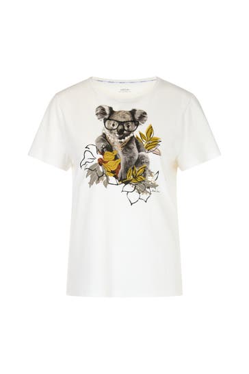 MARC CAIN T-Shirt off-white