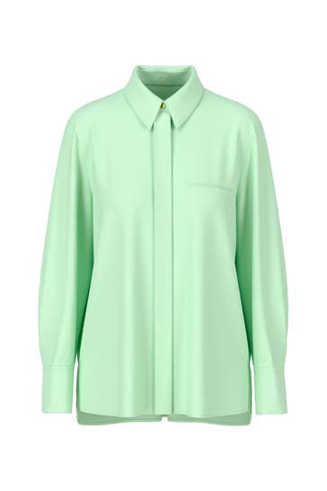 MARC CAIN Business-Bluse pistachio macaron