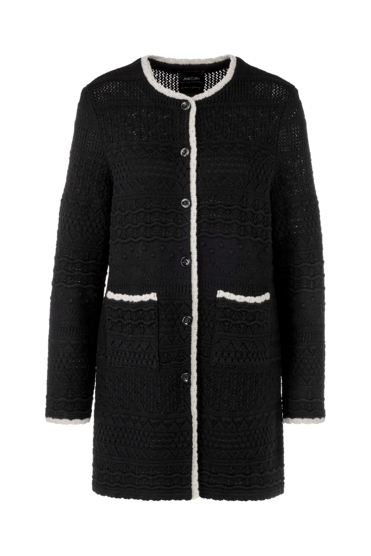 MARC CAIN Strickjacke black, Bild 1