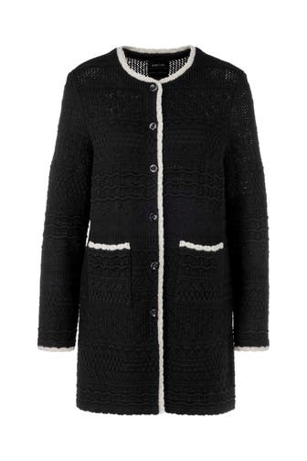 MARC CAIN Strickjacke black