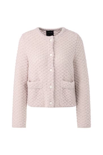 MARC CAIN Strickjacke light desert taupe