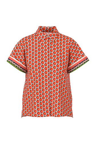 MARC CAIN Business-Bluse deep coral