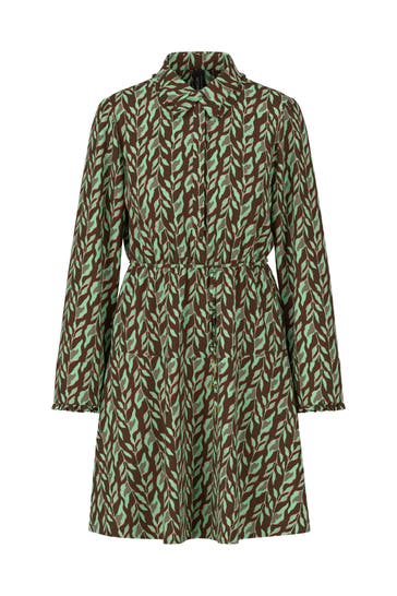 MARC CAIN Casual-Kleid dark wood