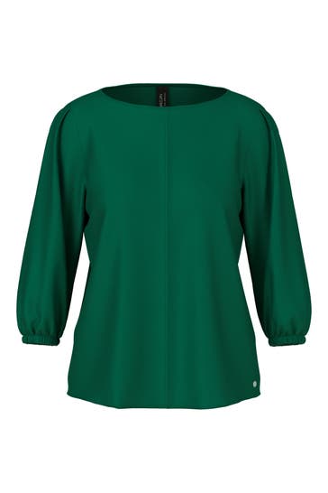 MARC CAIN Business-Bluse dark jade green