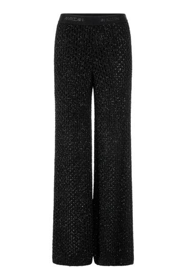 MARC CAIN Business-Hose WELKOM black Straight