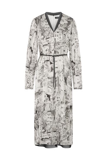 MARC CAIN Kleid smoke