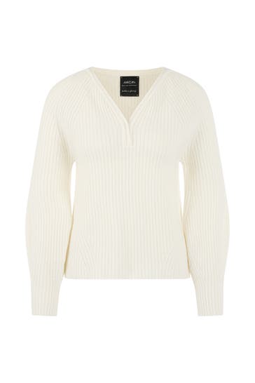 MARC CAIN Pullover off-white