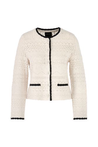 MARC CAIN Strickjacke smoke
