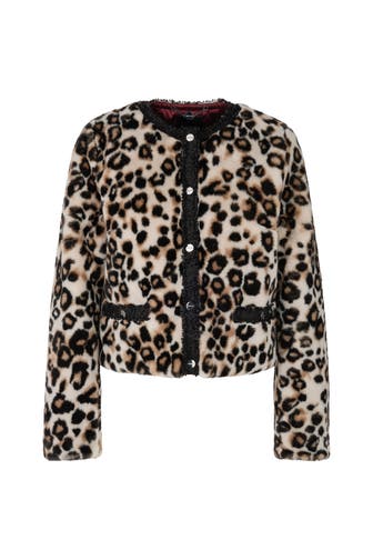 MARC CAIN Lederjacke soft cappuccino