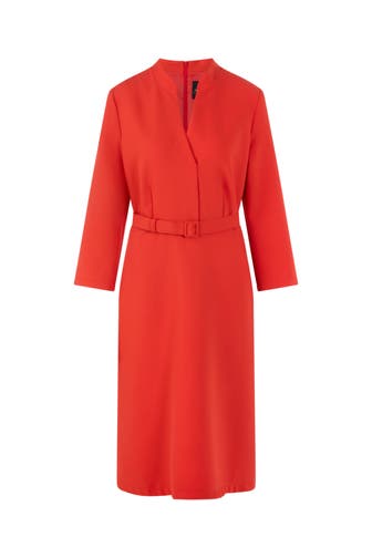 MARC CAIN Kleid aurora red