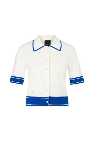 MARC CAIN Strickjacke off-white