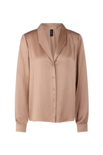 MARC CAIN Business-Bluse warm taupe new