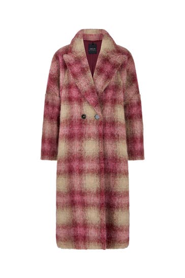 MARC CAIN Mantel soft maroon