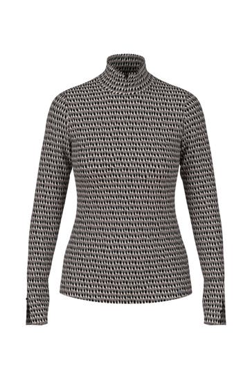 MARC CAIN T-Shirt soft charcoal