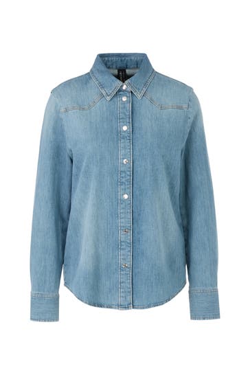 MARC CAIN Business-Bluse baby blue