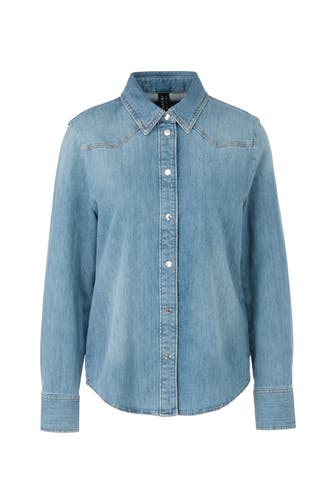 MARC CAIN Business-Bluse baby blue