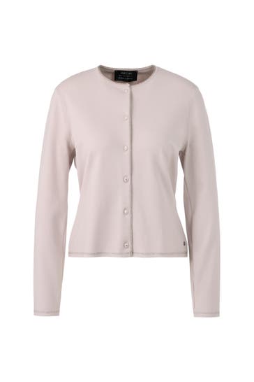 MARC CAIN Strickjacke light desert taupe