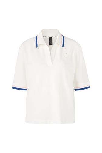 MARC CAIN Polo-Shirt off-white