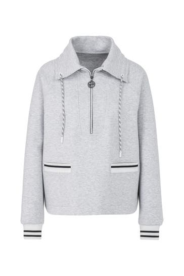 MARC CAIN Sweatshirt silver grey
