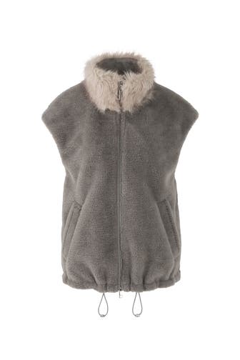 MARC CAIN Weste soft charcoal