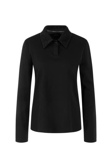 MARC CAIN Polo-Shirt black