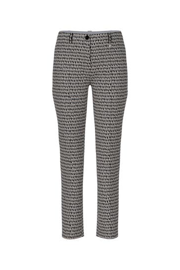 MARC CAIN Business-Hose SYDNEY soft charcoal Skinny