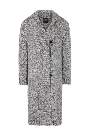 MARC CAIN Mantel soft charcoal