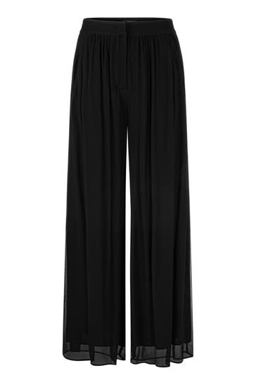 MARC CAIN Business-Hose WARANGAL black Loose Fit