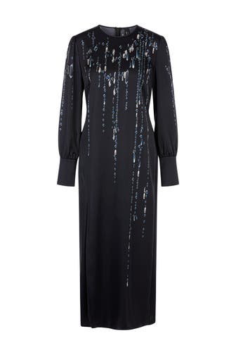 MARC CAIN Kleid platinum grey