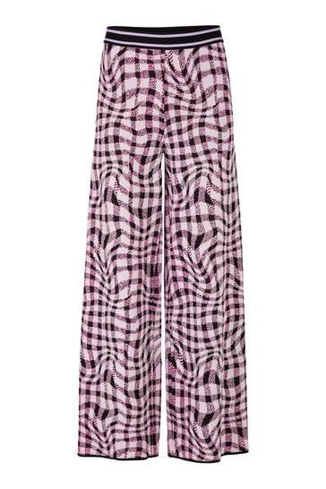 MARC CAIN Business-Hose WELKOM soft lilac new Wide/ Loose Fit