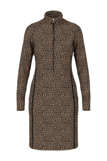 MARC CAIN Casual-Kleid milk coffee