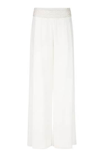 MARC CAIN Business-Hose WOLIN off-white Loose Fit