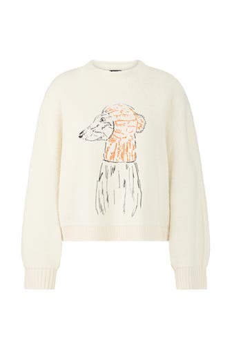 MARC CAIN Pullover bright ecru