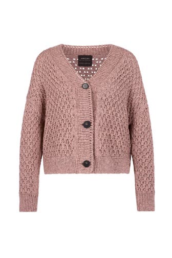 MARC CAIN Strickjacke peach beige