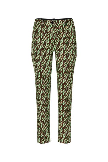 MARC CAIN Business-Hose SYDNEY neongrün Skinny