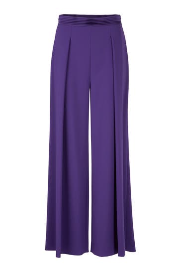 MARC CAIN Business-Hose WORCHESTER deep purple Highwaist