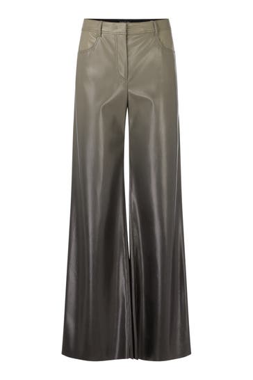 MARC CAIN Business-Hose WARRI sage powder Wide/ Loose Fit