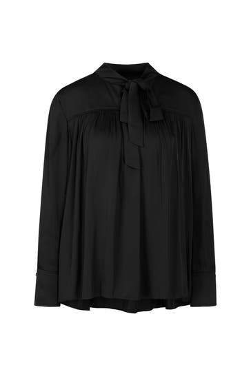 MARC CAIN Business-Bluse black