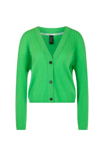 MARC CAIN Strickjacke dark apple green