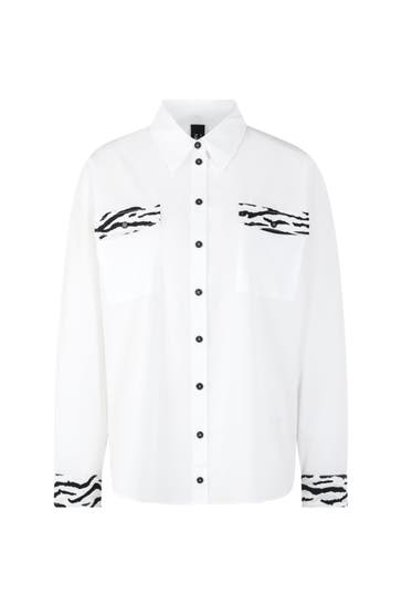 MARC CAIN Business-Bluse white