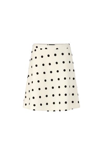 MARC CAIN Minirock white and black