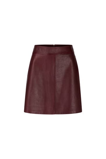 MARC CAIN Minirock bright maroon