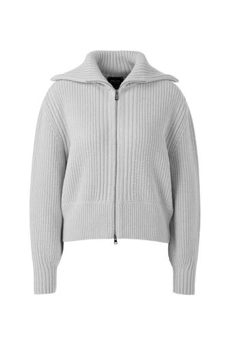 MARC CAIN Strickjacke silver grey