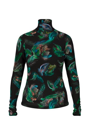 MARC CAIN T-Shirt dark jade green