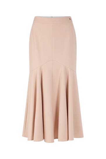 MARC CAIN Maxirock peach beige