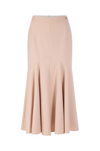 MARC CAIN Maxirock peach beige