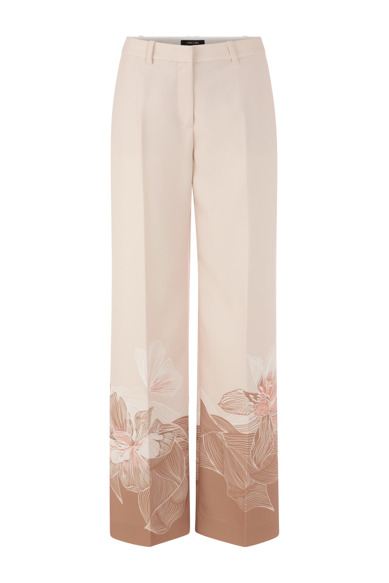 MARC CAIN Business-Hose WUKARI warm taupe new Wide/ Loose Fit, Bild 1