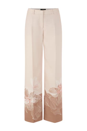 MARC CAIN Business-Hose WUKARI warm taupe new Wide/ Loose Fit